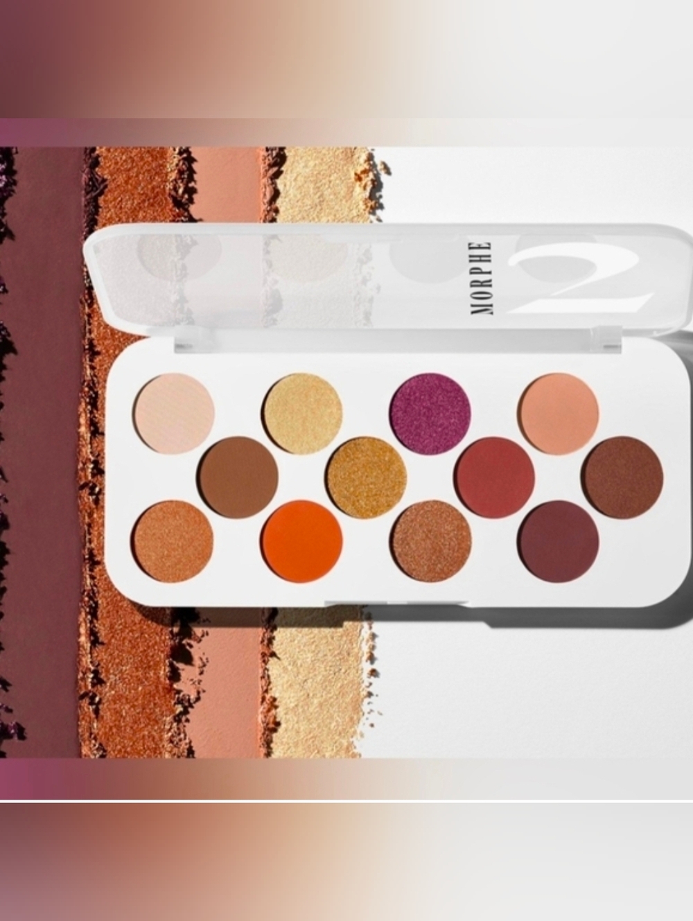 Morphe 2 Wallflower Eyeshadow Palette -NIB
